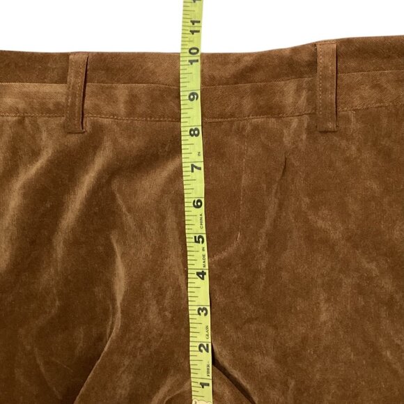NWT Coldwater Creek Bootcut Brown Whisper Corduroy Trouser Pants Size 10 Petite - Picture 7 of 8